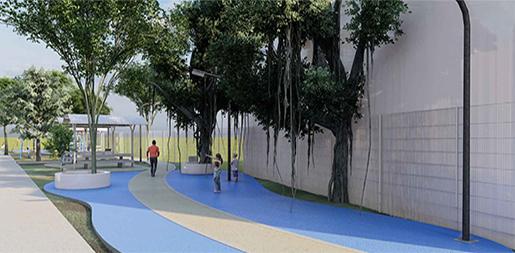 Agua azul public park