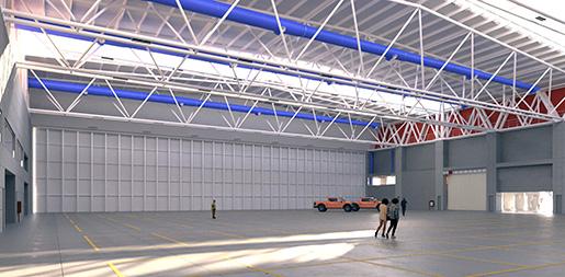 New exhibition areas Poliforum