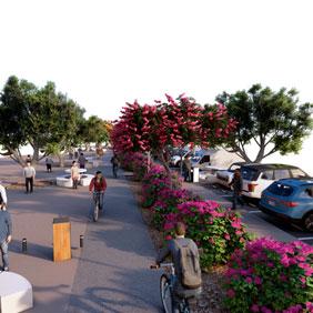 Median strip renewal CAL